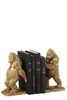 Serre-livres-Gorilles-resine-or-01-Jolipa