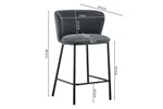 Set-2-chaises-bar-Arthur-5565-tissu-gris-fonce-04-Rousseau