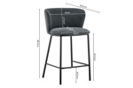 Set-2-chaises-bar-Arthur-5565-tissu-gris-fonce-04-Rousseau
