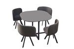 Set-table-4chaises-Eva-5030-2-gris-Rousseau-04