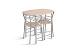 Set-table-chaises-Adam-5020-3-decor-bois-sonoma-metal-gris-side-Rousseau