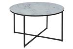 Table de salon-Alisma-Actona-Ronde-80 cm- 86238
