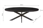 Table-Alexa-51530-2-200cm-magnolia-noir-4-Rousseau
