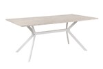 Table-Onex-81A-180x90cm-sand-stone-pieds-blanc-side-Finori