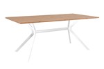 Table-Onex-81A-decor-chene-artisan-pieds-blanc-persp-Finori