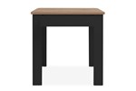 Table-Oslo-81A-noir-plateau-chene-artisan-front-Finori