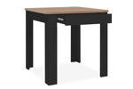 Table-Oslo-81A-noir-plateau-chene-artisan-side-open-Finori
