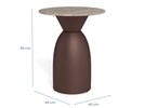Table-appoint-Ferrol-113466-marbre-gris-toronto-acier-laque-bronze-mat-40cm-dimensions-Actona