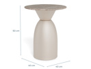 Table-appoint-Ferrol-115300-marbre-gris-toronto-acier-gris-40cm-dimensions-Actona