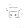Table-de-salon-ADRIA-dimension-Gautier