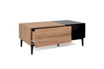 Table-de-salon-Nola-55a-decor-chene artisan-noir-front-Finori2