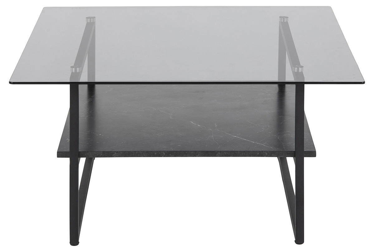 Table-de-salon-Okaya-89403-plateau-verre-etagere-melamine-decor-marbre-noir-pieds-metal-noir-80cm-02