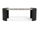 Table-de-salon-Zafra-marbre-gris-pieds-manguier-noir-125x60cm-front-Actona