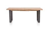 Table-extensible-Charleston-decor-kikar-smoke-massif-placage-desert-brun-metal-190-240cm-36192-front1-Habufa