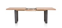 Table-extensible-Charleston-decor-kikar-smoke-massif-placage-desert-brun-metal-190-240cm-36192-front2-Habufa