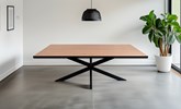 Table-fixe-X-Buckley-decor-bois-metal-noir-FLAIR-Authentic-Orient