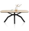 Table-ovale-Livada-42083-190x108cm-spinpoot-natural-oak-Deco-front-Henders-Hazel