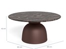 Table-salon-Ferrol-25397-marbre-brun-cacao-acier-laque-bronze-mat-80cm-dimensions-Actona