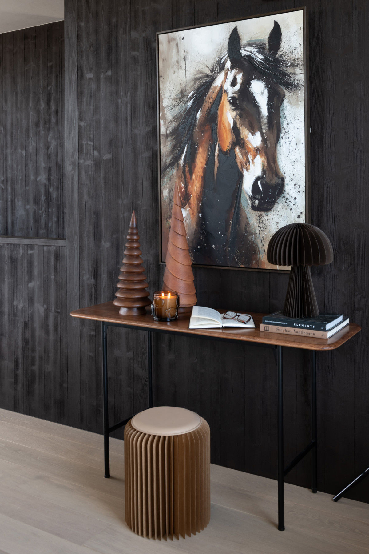 Tableau-Cheval-toile-multicolore-57375-B-Jolipa