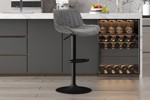 Tabouret-Fenna-PU-gris-pieds-metal-1-Rousseau