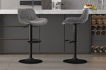 Tabouret-Fenna-PU-gris-pieds-metal-2-Rousseau