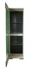 Vitrine-1-porte-Elba-decor-papier-coloris-chene-blanchi-55cm-open-Divaco