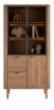 Vitrine-52253-Zade-3-portes-2-tiroirs-led-Dune-front-Habufa
