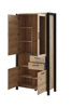 Vitrine-Aktiv-decor-bois-taurus-oak-24TWLK13-100cm-open-Helvetia
