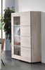 Vitrine-Elba-decor-papier-coloris-chene-blanchi-110cm-Divaco