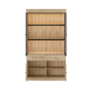 Vitrine-Valencia-melamine-smoked-oak-124cm-interieur-Dullaert