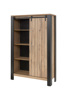 Vitrine-avec-eclairage-Simon-papier-decor-scarlet-oak-118cm-02-GBO