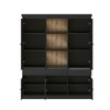 Vitrine-sans-eclairage-Valencia-melamine-black-oak-181cm-1-porte-vitree-interior-Dullaert