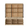 Vitrine-sans-eclairage-Valencia-melamine-smoked-oak-181cm-3-portes-vitrees-interior-Dullaert