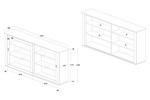 Vitrine-vaisselier-Eddy-decor-bois-chene-rustique-221cm-dessin-2-Oosterlynck