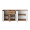 dressoir-4-Portes-1-Tiroir-Otello-1J2D504-Blanc-03-Gautier