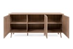 dressoir-4portes-2tiroirs-Bali-51a-150 cm-decor-sonoma-oak-cane-Finori-2