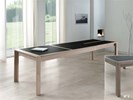 1278 Tafel recht 160x100x77 E8 N1 glas zwart 2 verlengst