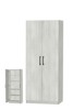 Armoire de rangement-2 portes-60 cm-200103-02-White oak-01-Oosterlynck