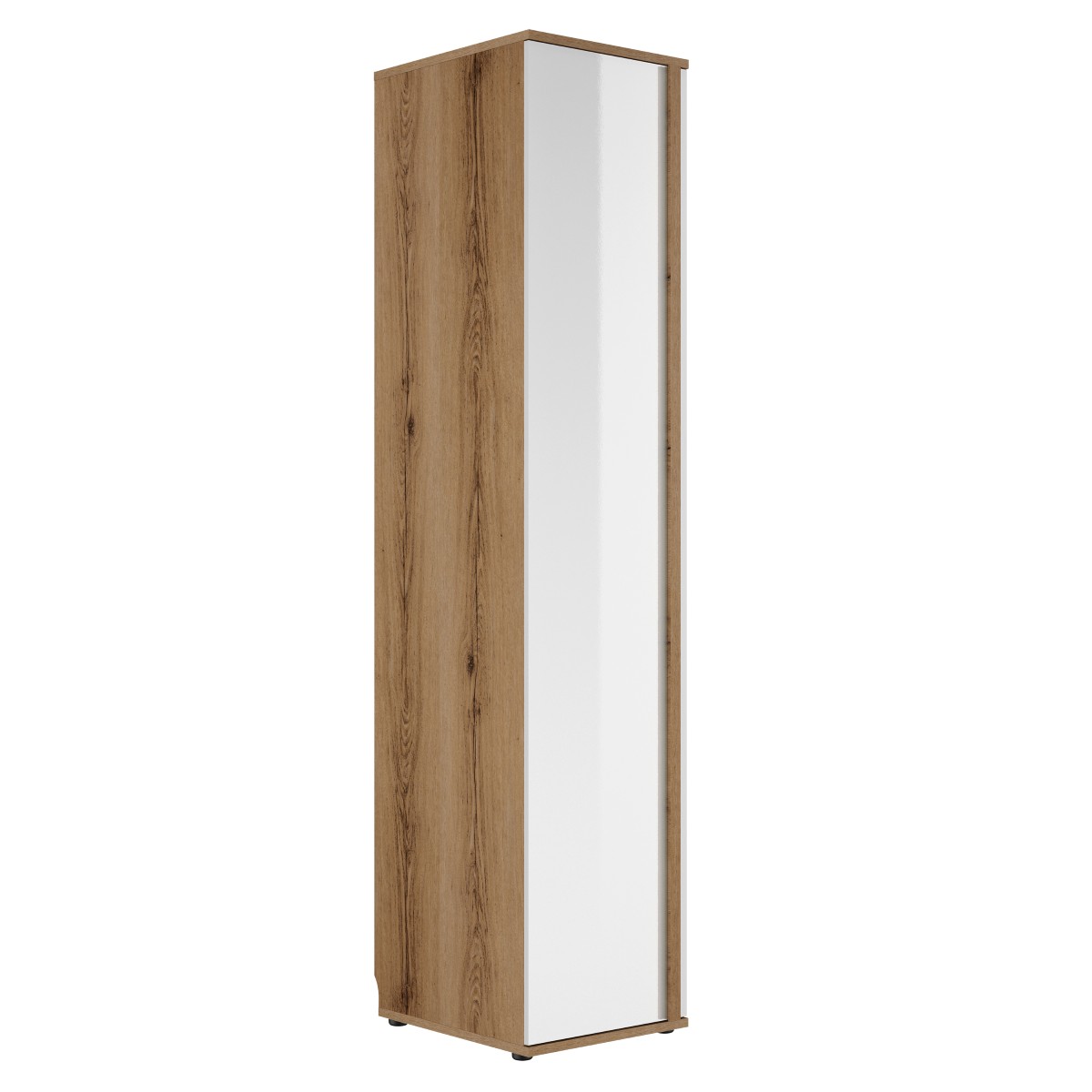 Armoire-1-Porte-50cm-Enzo-1H3M058-Chene-Helvezia+blanc-01-Gautier