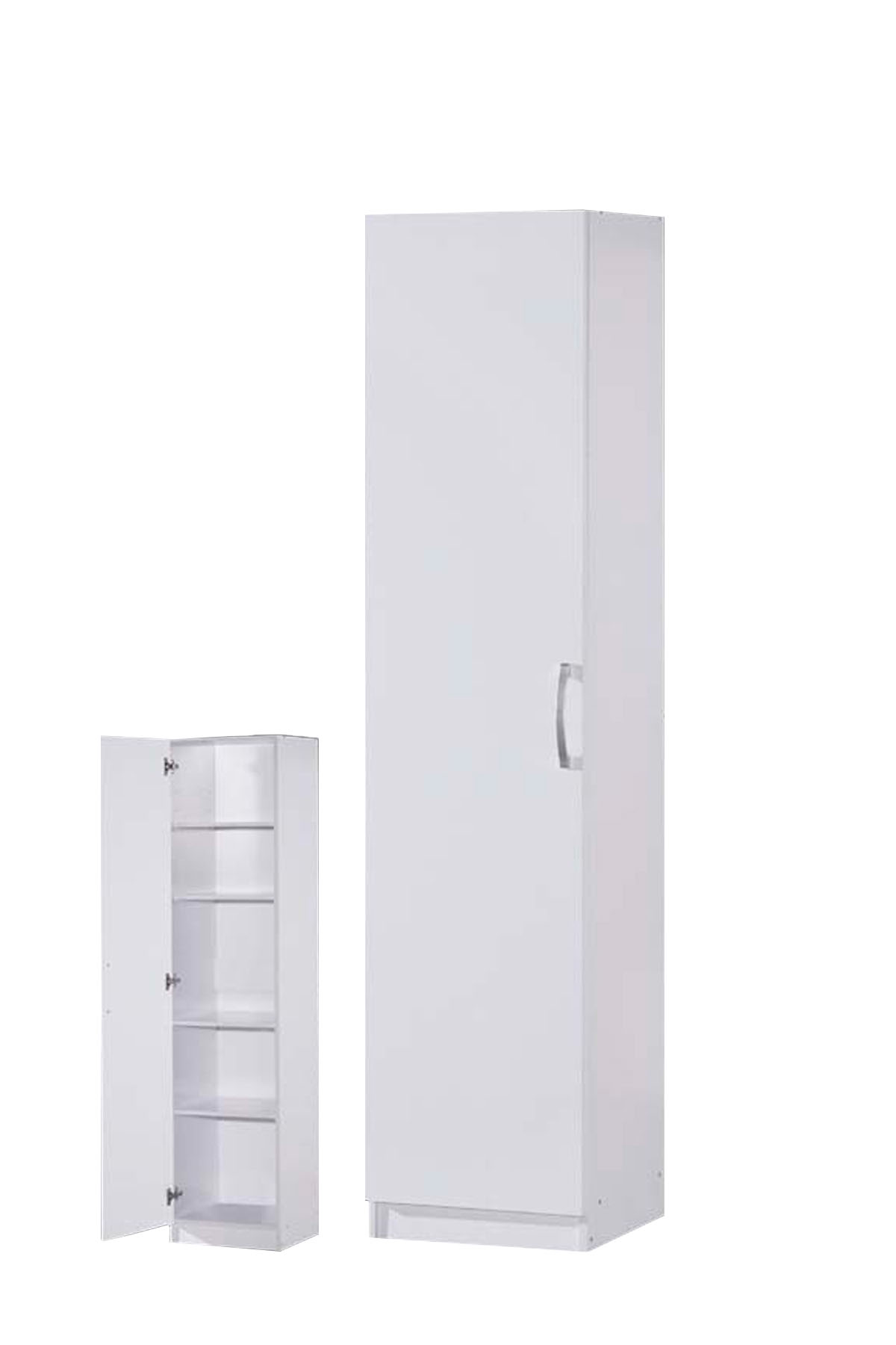 Armoire-1-porte-Snow-decor-bois-blanc-40cm-Oosterlynck