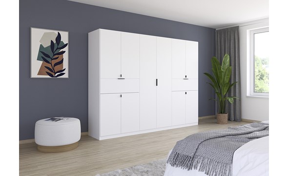 Armoire-10-portes-2-grands-tiroirs-Ticao-49T3-blanc-ambi-Rauch