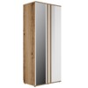 Armoire-2-Portes-100cm-Enzo-1H3M108-Chene-Helvezia+blanc-01-Gautier