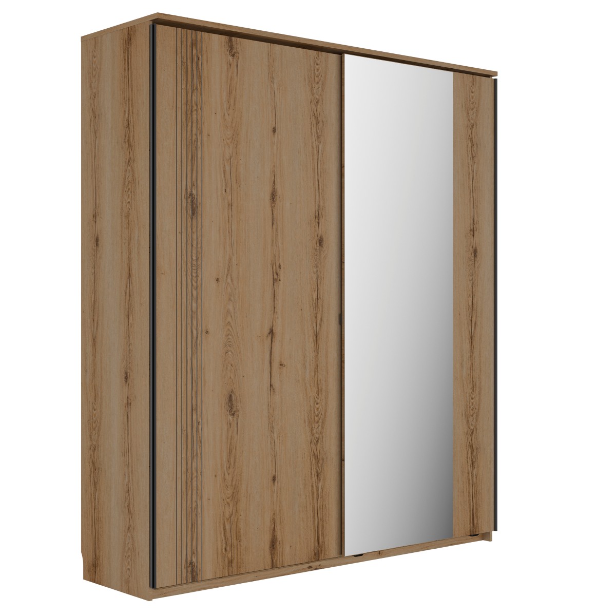 Armoire-2-Portes-Coulissantes-Enzo-1H3M200-Chene-Helvezia-01-Gautier