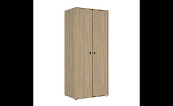 Armoire-2-portes-1G2V173-Ritmo-chataignier-naturel-perspective-Gautier