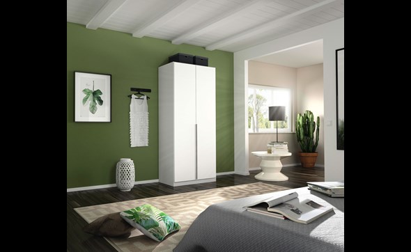 Armoire-2-portes-Alabama--blanc-alpinweiss-AD188-91cm-Rauch