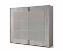 Armoire-2-portes-Alice-decor-bois-chene-miroir-250cm-Neyt