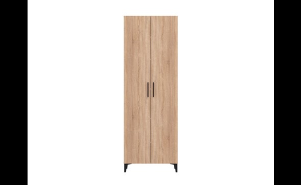 Armoire-2-portes-Buseto-decor-chene-artisan-front-Forma-Ideale