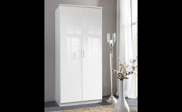 Armoire-2-portes-Clack-laque-blanc-90cm-Wimex
