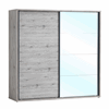 Armoire-2-portes-Evi-decor-bois-chene-rustique-220cm-Oosterlynck