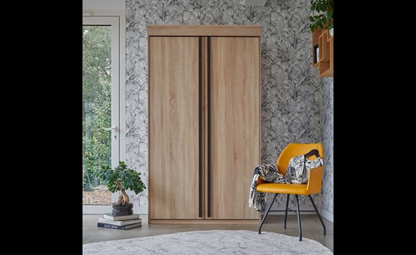 Armoire-2-portes-First-melamine-chene-clair-Celio